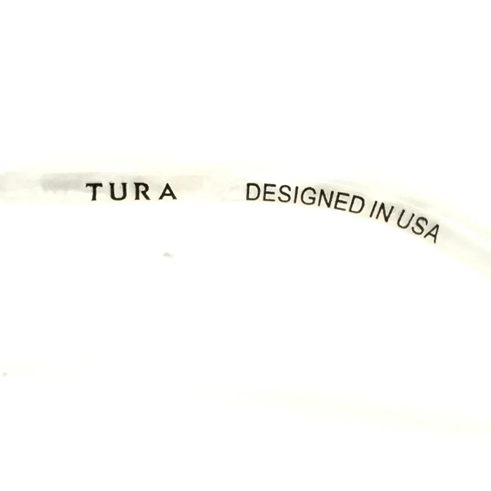Tura Eyeglasses Frames R235 LIL Lilac Silver Cat Eye Wire Rim 55-17-140